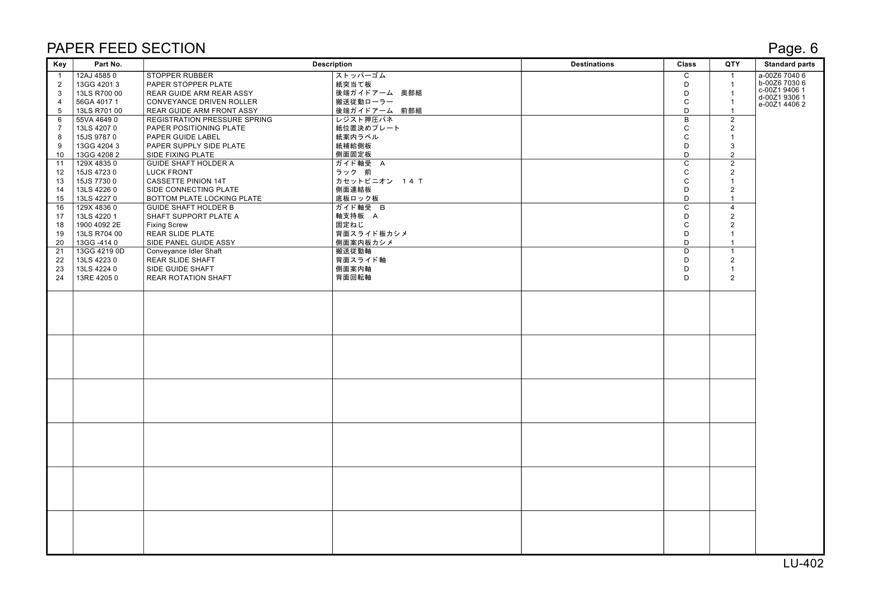 Konica-Minolta Options LU-402 15JW Parts Manual-6